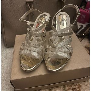 Naturalizer Gold Heels